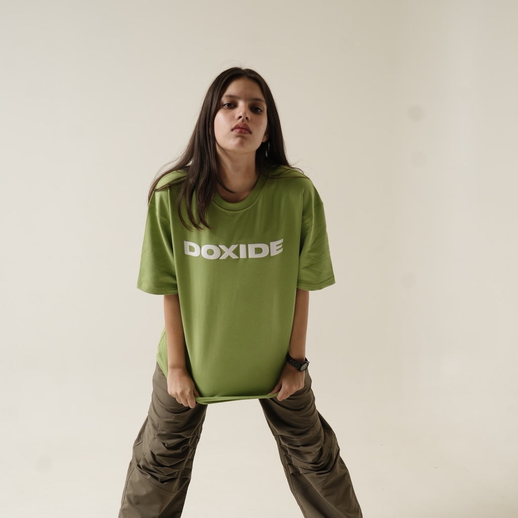 DOXIDE “FROG” OVERSIZED TEE – GREEN