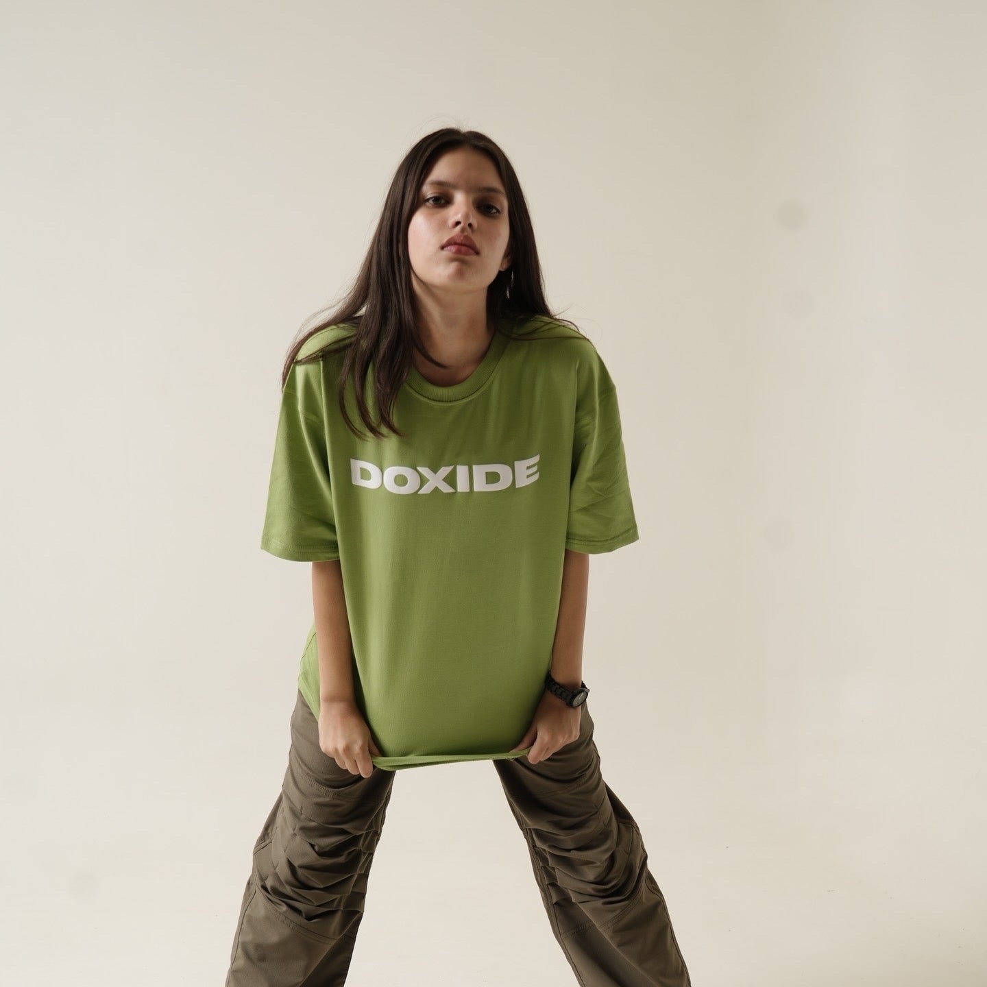 DOXIDE “FROG” OVERSIZED TEE – GREEN