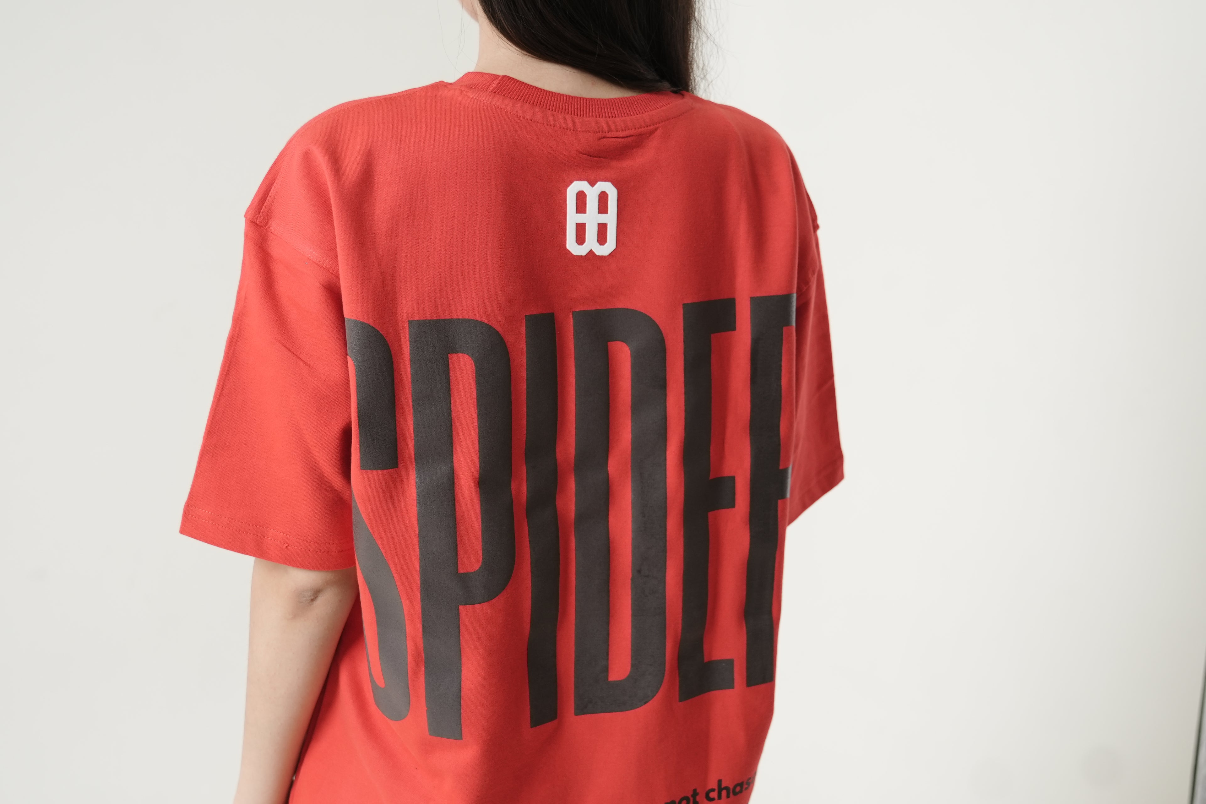 DOXIDE “SPIDER” OVERSIZED TEE – RED