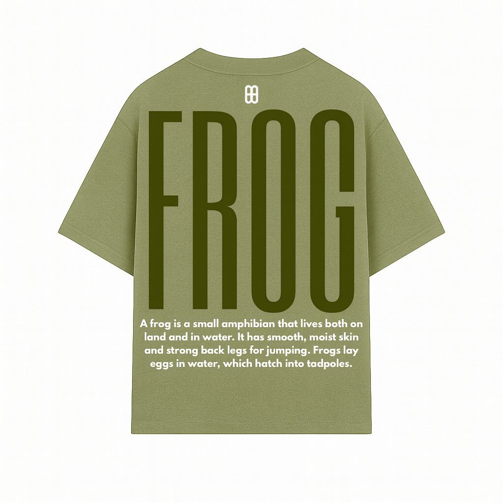 DOXIDE “FROG” OVERSIZED TEE – GREEN