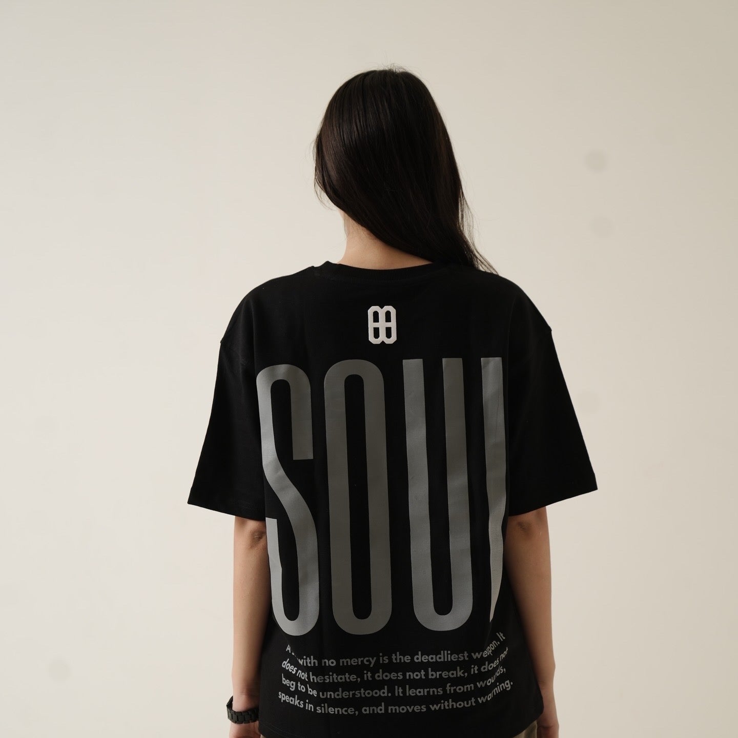 Soul black oversized tee (Copy)