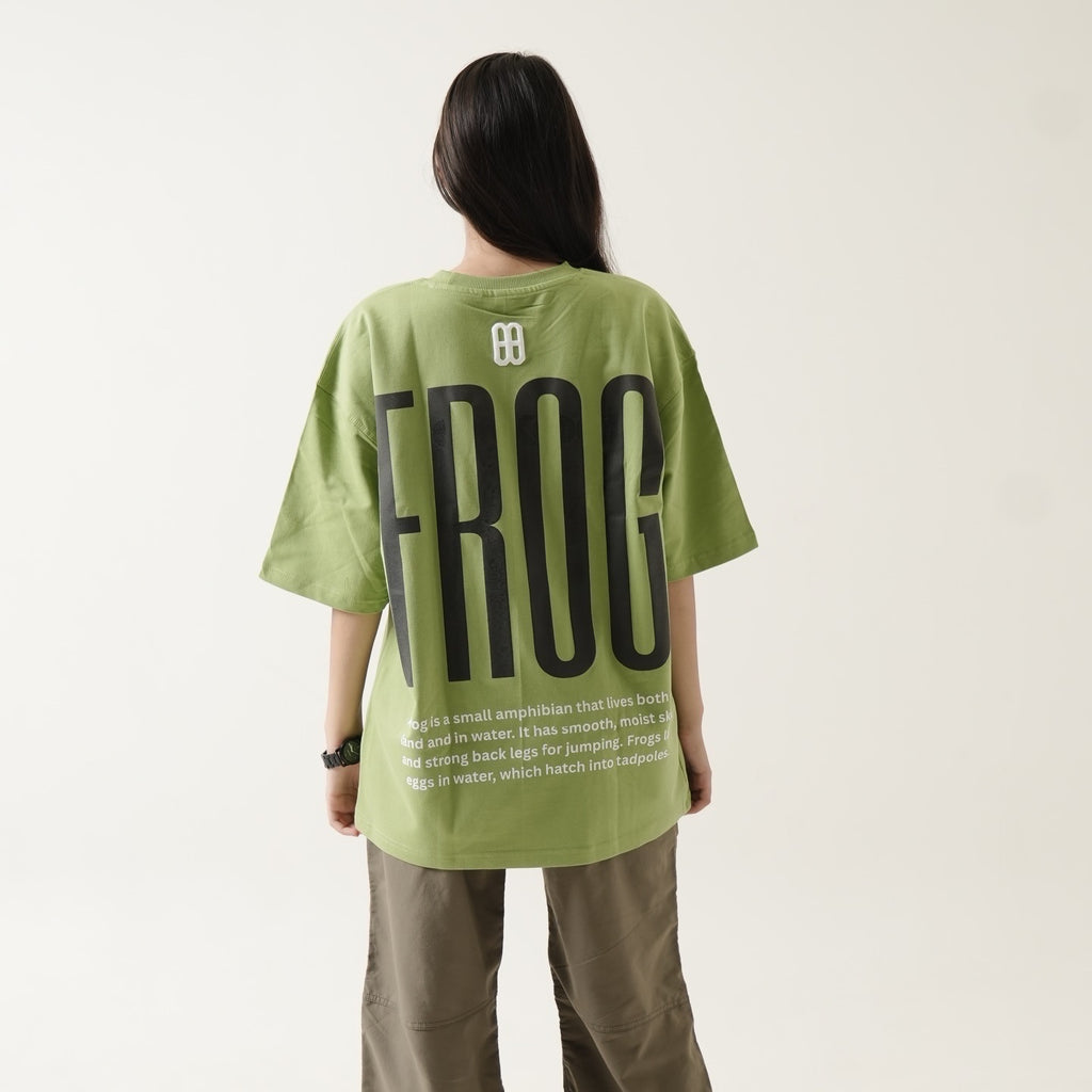 DOXIDE “FROG” OVERSIZED TEE – GREEN