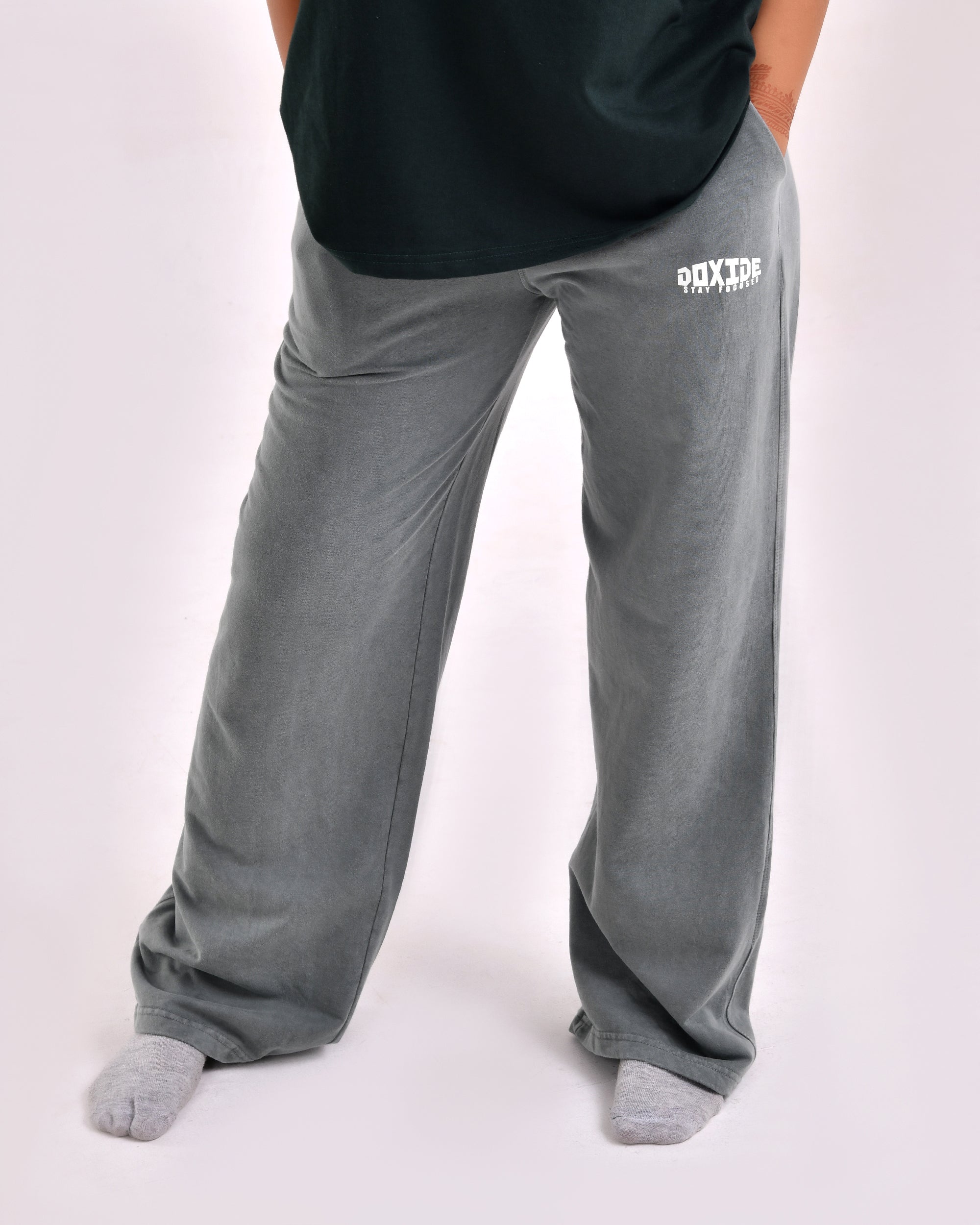 Doxide Basic Sweatpants (BOTTLE GREEN)